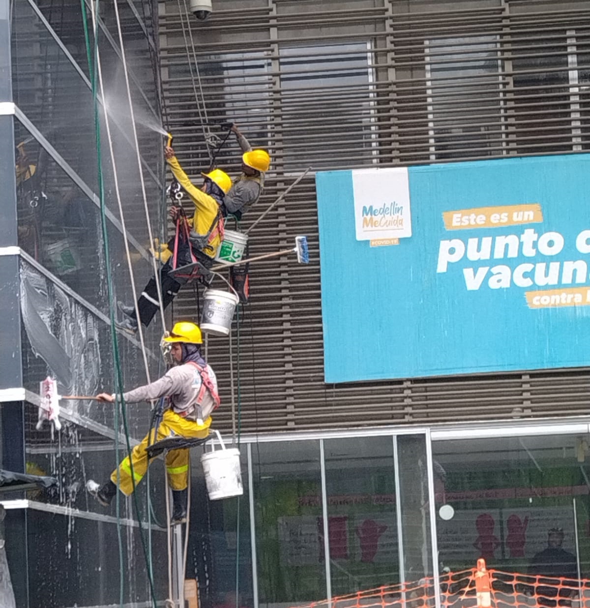 Lavado de fachadas